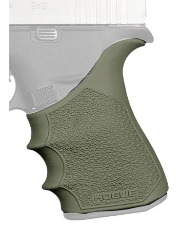Hogue 18211 Grip Sleeve Handall Beavertail OD Green Rubber