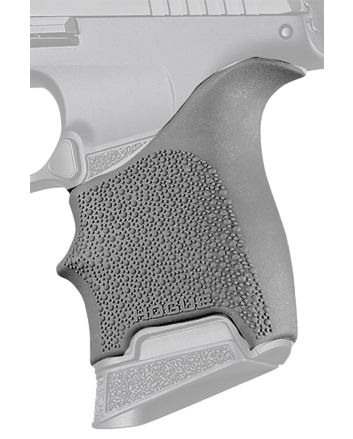 Hogue 18702 Grip Sleeve Handall Beavertail Slate Gray Rubber