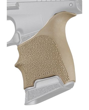 Hogue 18703 Grip Sleeve Handall Beavertail Flat Dark Earth Rubber