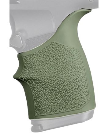 Hogue 18711 Grip Sleeve Handall Beavertail OD Green Rubber
