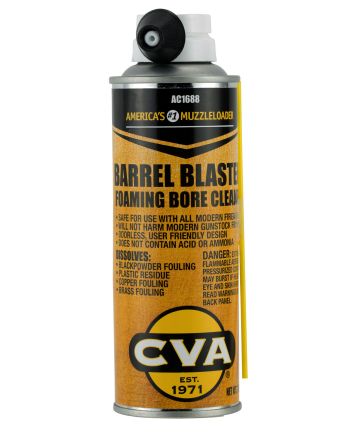 CVA AC1688 Barrel Blaster Bore Cleaner Removes Fouling 8 oz Foam