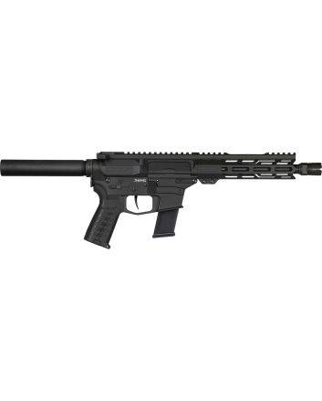 CMMG 45A790FAB Banshee MKG 45 ACP 13+1 8" Black Nitride Medium Taper Threaded Barrel, EML 7" M-LOK Handguards, Black Armor Cerakote Aluminum Picatinny Rail Receiver, Pistol Tube, CMMG Zeroed Grips