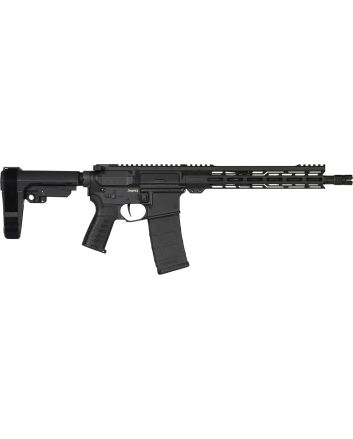 CMMG 30AB20FAB Banshee MK4 300 Blackout 30+1 12.50" Black Nitride Medium Taper Threaded Barrel, EML 7" M-LOK Handguards, Black Armor Cerakote Aluminum Picatinny Rail Receiver, CMMG Zeroed Grips