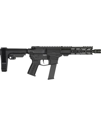 CMMG 40A330FAB Banshee MKGS 40 S&amp;W 22+1 8" Black Nitride Medium Taper Threaded Barrel, EML 7" M-LOK Handguards, Black Armor Cerakote Aluminum Picatinny Rail Receiver, CMMG Zeroed Grips, Ambidextrous