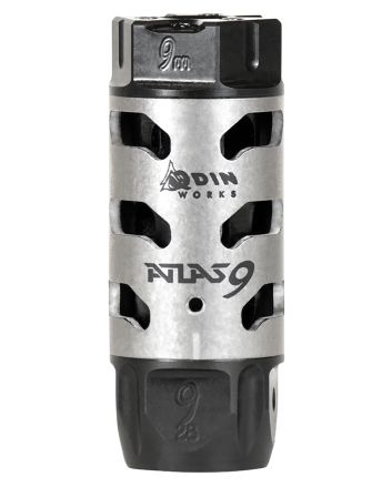Odin Works MBATLAS928 Atlas Compensator 1/2-28 Threads 2.50" OAL 9mm