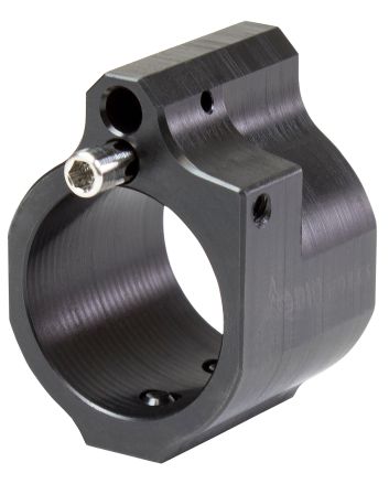Odin Works GBADJ Gas Block Low Profile .750" Black Nitride Carbon Steel