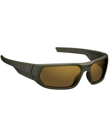 Magpul MAG114513152030 Radius Eyewear Bronze Gold Lens OD Green Frame