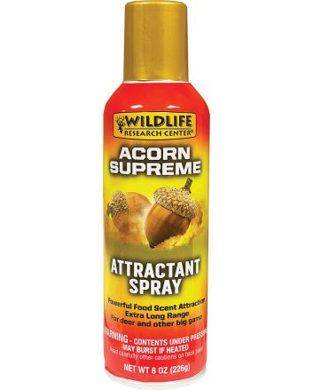 Wildlife Research 735 Food Scent Attractant Spray Acorn Supreme Scent 8 oz Aerosol