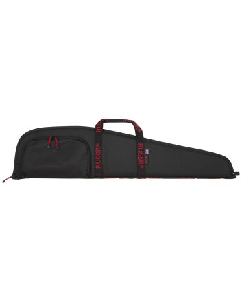 Ruger 27140 Rifle Case40" Black Endura w/ Red Ruger Logo Accessory Pocket &amp; Foam Padding
