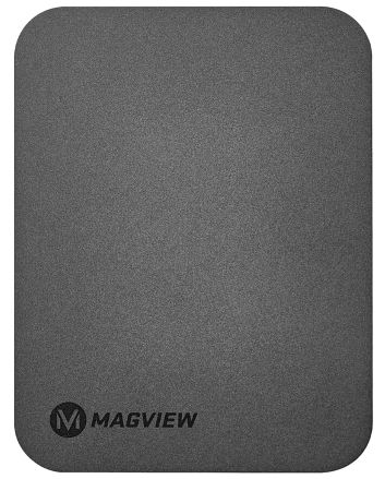 Magview 82017 Wireless Charging Phone Plate Black 2.50" x 3.25"