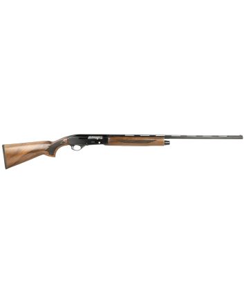 Hatfield Gun Company USA410W SASFull Size 410 Gauge Semi-Auto 3" 4+1 28" Blue Oxide Smooth Bore/Vent Rib Barrel, Gloss Black Anodized Aluminum Receiver, Fixed Turkish Walnut Stock