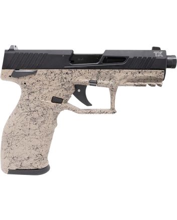 Taurus 12TX22141SP310 TX22 Gen 2 Full Size Frame 22 LR 10+1 4.10" Threaded Barrel, Serrated Slide, Polymer Frame w/Picatinny Rail, Right Hand