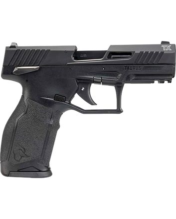 Taurus 1-2TX22341-10 TX22 Gen 2 Full Size Frame 22 LR 10+1 4.10" Matte Black Steel Barrel, Black Hard Coat Anodized Serrated Slide, Black Polymer Frame w/Picatinny Rail, Right Hand