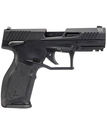Taurus 1-2TX22341-15 TX22 Gen 2 Full Size Frame 22 LR 15+1 4.10" Matte Black Steel Barrel, Black Hard Coat Anodized Serrated Slide, Black Polymer Frame w/Picatinny Rail, Right Hand