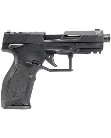 Taurus 1-2TX22P141-10 TX22 T.O.R.O Gen 2 Full Size Frame 22 LR 10+1 4.10" Matte Black Threaded Barrel, Black Cerakote Optic Ready/Serrated Slide, Polymer Frame w/Picatinny Rail, Right Hand