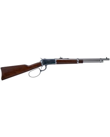 Heritage Mfg H92044189 92 Ranch Hand 44 Mag 8rd 18" Stainless PolishedBarrel, Stainless Polished Receiver, Fixed Hardwood Stock