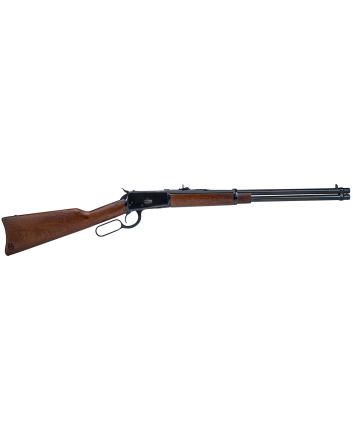 Heritage Mfg H92044201 92 Ranch Hand 44 Mag 10rd 20" Black Polished Steel Barrel, Black Polished Alloy Steel Receiver, Fixed Hardwood Stock
