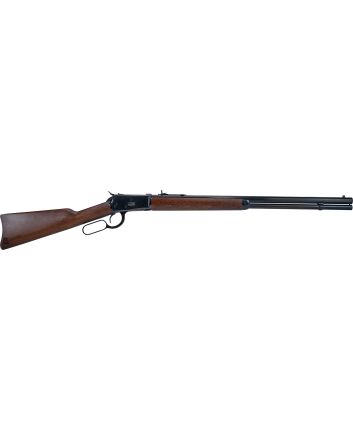 Heritage Mfg H9204424F1 92 Ranch Hand 44 Mag 12rd 24" Black Polished Octagon Barrel, Black Polished Alloy Steel Receiver,Fixed Hardwood Stock