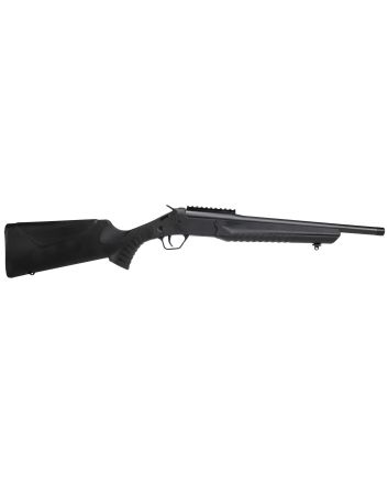 Rossi LWC300BBK LWC300 Blackout 1rd 16.50" Black Oxide Threaded Barrel, Black Picatinny Rail Steel Receiver, Black Fixed Synthetic Stock