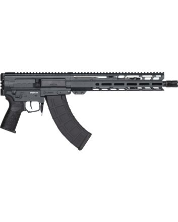 CMMG 86A8E0BSG Dissent MK47 7.62x39mm 30+1 12.50" Black Nitride Threaded Barrel, M-LOK Handguards, Sniper Gray Cerakote Aluminum Picatinny Rail Receiver