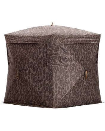Rhino Blinds RBO187 Rhino 1805 Hub Mossy Oak Bottomland 150 Denier/Mesh