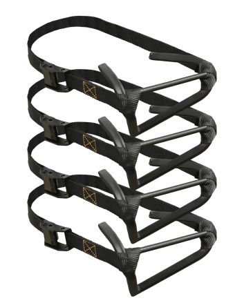 Muddy MUD-MSS-4PK Micro Stagger Step Black Steel Nylon
