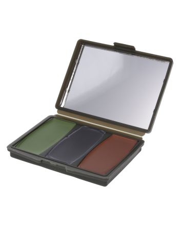 Hunters Specialties 00260 Camo-Compac 3 Woodland Makeup Kit Black/Brown/Green
