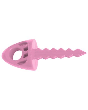 Targettack LlcTargettackPink Polycarbonate Plastic 1" For Paper/Vinyl Targets 12 Pack