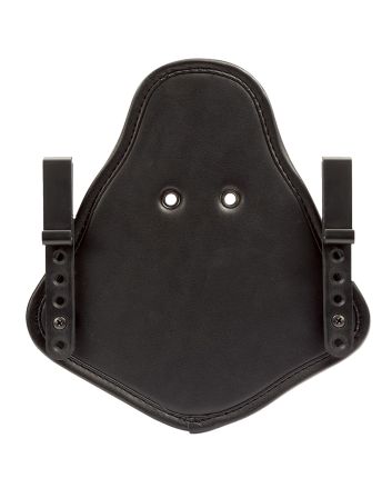 Uncle Mike's 51121 Inside the Waistband Adapter with Clips Black Suede Like Belt Clip Ambidextrous