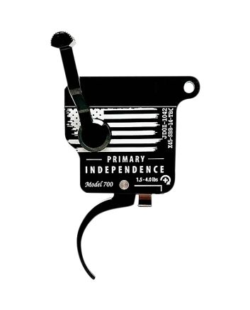 TriggerTech X45SBB14TBC Primary Independence Black/White Fits Remington 700 Right Hand