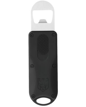 CobraTec Knives CTOTFBOBLK Bottle OpenerBlack Aluminum/Stainless Steel