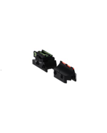 Truglo TG960 Tru-Point Extreme Deer/Turkey Universal Shotgun Red Fiber Optic Green Fiber Optic Black