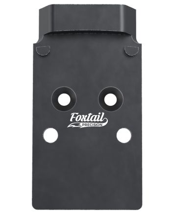 Foxtail Precision 100001 Red Dot Adapter Plate for Optics-Ready PistolBlack Anodized CZ P10