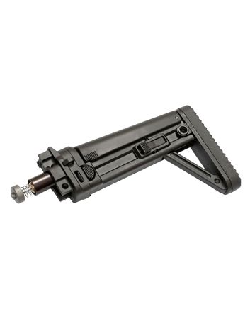B&amp;T Firearms 361639 MBT Folding StockBlack Polymer Fits APC 9/40/45 Includes Hydraulic Buffer