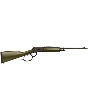 Gforce Arms GFLVR44OD Saddlehorn44 Mag 10+1 16.50" Black Steel Barrel, Black Picatinny Rail Aluminum Receiver, Fixed Green Synthetic Stock