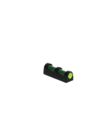 Truglo TG947UG Long Bead Universal Metal Shotgun w/Vent &amp; 6-48 Base Rib Fiber Optic Green Black