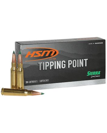 HSMTipping Point 2 Super Shock Tip 7mm Rem 162 gr Hornady SST 20 Per Box/ 20 Case