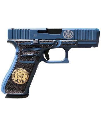 Glock PA455S204MOSPRESBLU G45 Gen5 MOS Compact Frame 9mm Luger 17+1 4.02" Black GMB Barrel MOS Cut/Serrated Steel Slide Polymer Frame w/Picatinny Rail Ambidextrous