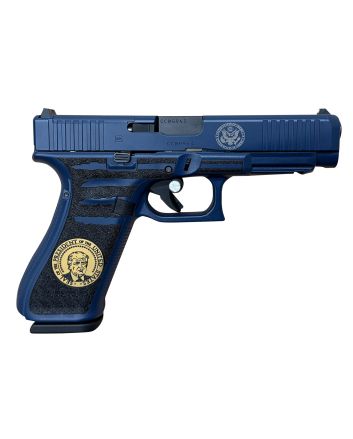Glock PA475S204MOSPRESBLU G45 Gen5 MOS Compact Frame 9mm Luger 17+1 4.02" Black GMB Barrel MOS Cut/Serrated Steel Slide Polymer Frame w/Picatinny Rail Ambidextrous