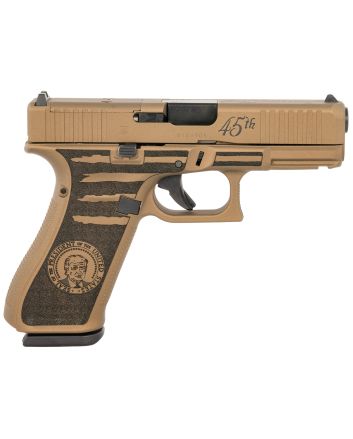 Glock PA455S204MOSPRESBB G45 Gen5 MOS Compact Frame 9mm Luger 17+1 4.02" Black GMB Barrel, MOS Cut/Serrated Steel Slide, Polymer Frame w/Picatinny Rail, Ambidextrous