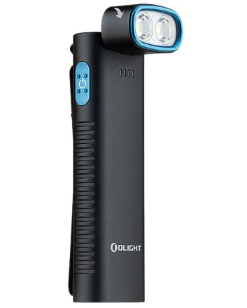 Olightstore Usa Inc ARKFLEXBK ArkflexBlack Anodized 1.5/15/60/100/400/1,000 Lumens White LED