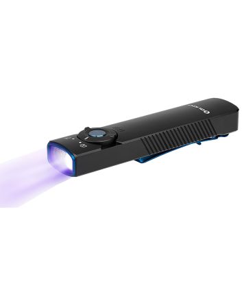 Olightstore Usa Inc ARKFELDUVBKCW Arkfeld UVBlack Anodized 1/15/60/300/1,000 Lumens White LED UV Light