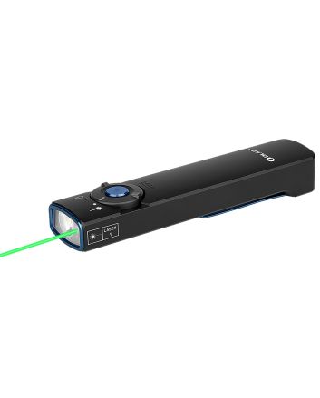 Olightstore Usa Inc ARKFELDBKCW ArkfeldBlack Anodized 1/15/60/300/1,000 Lumens White LED Green Laser