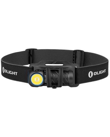 Olightstore Usa Inc PERUN2MINIBKCW Perun 2 MiniBlack Anodized 2/15/40/60/250/1,100 Lumens White/Red LED