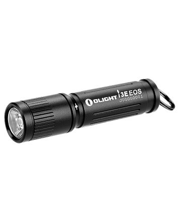 Olightstore Usa Inc I3EBK i3E EOSBlack Anodized 90 Lumens White LED
