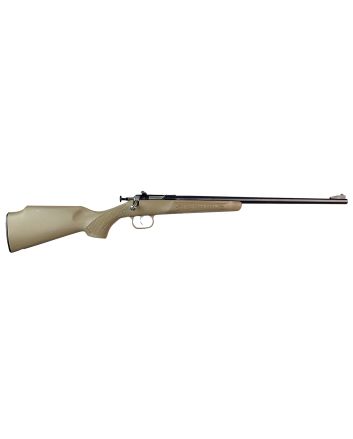 Crickett KSA235 My First Rifle22 S/L/LR Single Shot 16.10" Blued Barrel &amp; Receiver, Desert Tan Synthetic Fixed Stock