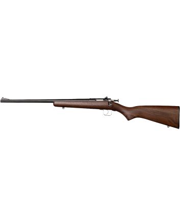 Crickett KSA2238LH My First Rifle Gen2 22 S/L/LR Single Shot 16.10" Stainless Steel Barrel &amp; Receiver, American Walnut Fixed Stock, EZ Loader, Left Hand