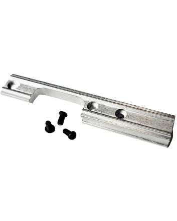 Crickett KSA031ALNA Scope Mount Kit 3/8"Silver