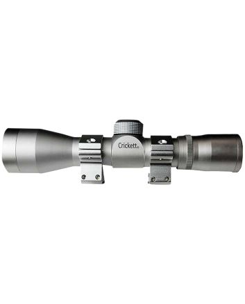 Crickett KSA054S CompactSilver 4x32mm, Includes Rings