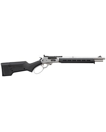 Marlin 70912 1895 Trapper 45-70 Gov 5+1 16.17" Satin Threaded Barrel, Picatinny Rail Stainless Steel Receiver, Black Adjustable Magpul ELG Synthetic Stock